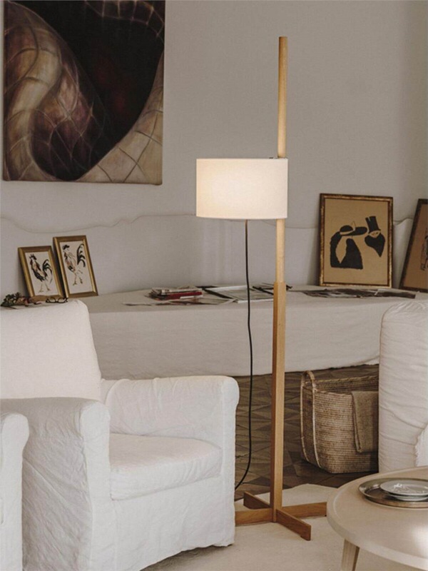 Floor Lamp, Medieval Living Room Sofa Ambient Light, Retro Wabi-Sabi Style Creativity Floor Lamp, Medieval Living Room Sofa Ambient Light, Retro Wabi-Sabi Style Creativity