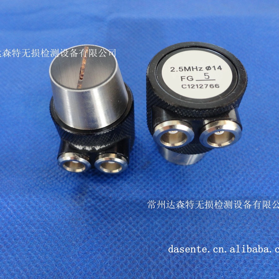 厂家供应达森特牌 超声波双晶直探头 2.5P￠14FG5 双晶直探头