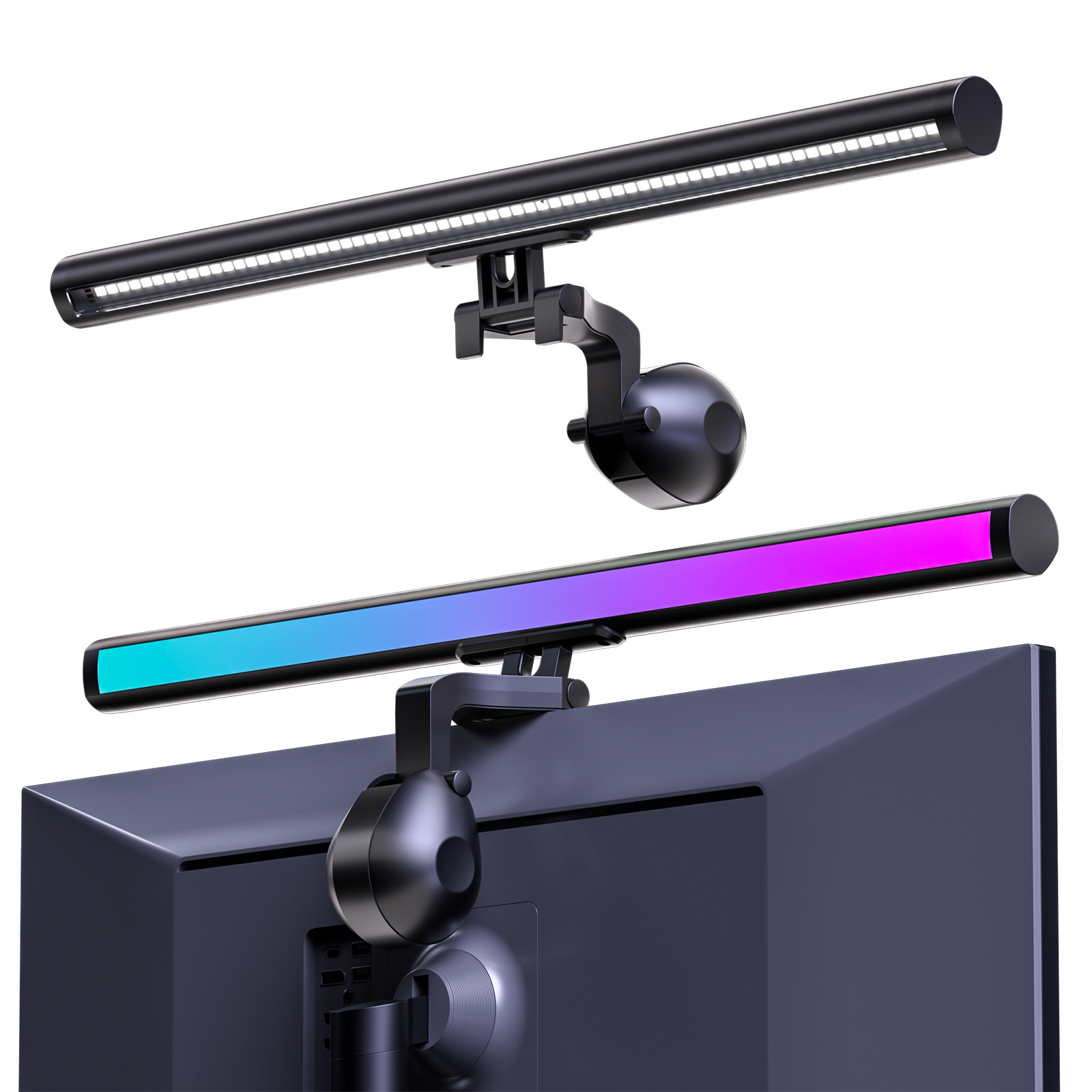Pantalla de computadora lámpara colgante rgb luces de carreras deportivas coloridas luces de atmósfera de juegos de luces de protección de ojos de oficina