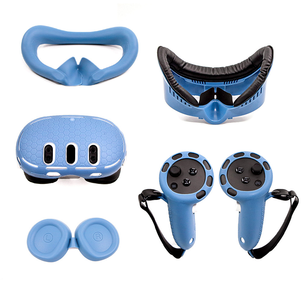 Suitable for Meta Quest3 console case, handle, silicone case, eye mask, glasses, vr combination set, VR accessories Item Picture