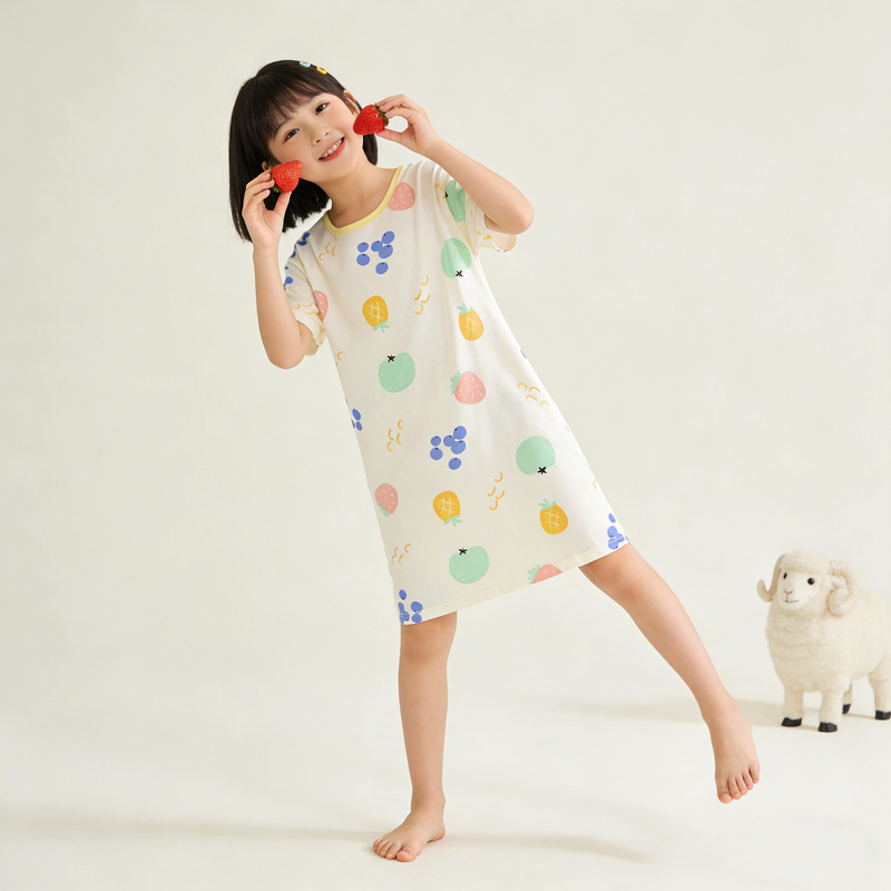 [Clearance Collection for Boys and Girls] Children's Casual Loungewear Set, Summer Air-Conditioned Clothing That Can Be Worn Outside