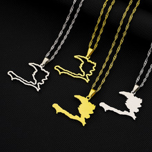 欧美时尚不锈钢海地光面吊坠项链民族复古时尚百搭锁骨链男女配饰