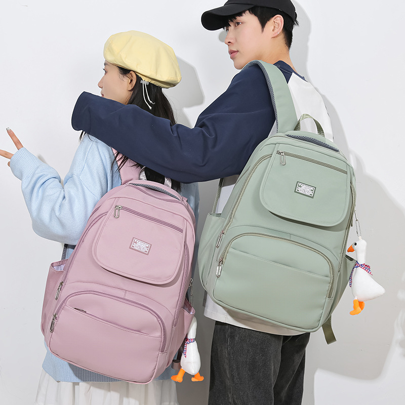 Nueva mochila simple del todo-fósforo comercio exterior mochila de viaje de ocio de gran capacidad bolsa de estudiante de escuela secundaria de reducción de carga ligera