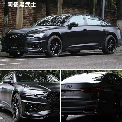Car Pet Color Changing Film Auto Color Change Film - ceramic-black-warrior-152m165m
