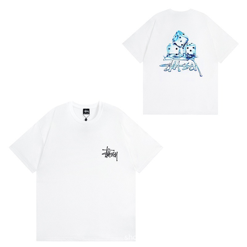 STU 25SS 新品 STU 高品質純綿 男女同型半袖Tシャツ トレンドブランド服|undefined