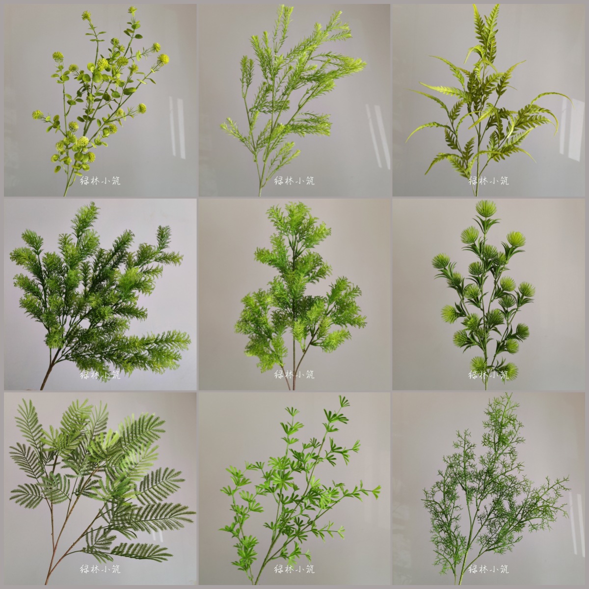 绿色系仿真花材婚庆绿植婚礼布置户外插花礼堂地排假花材装饰花墙
