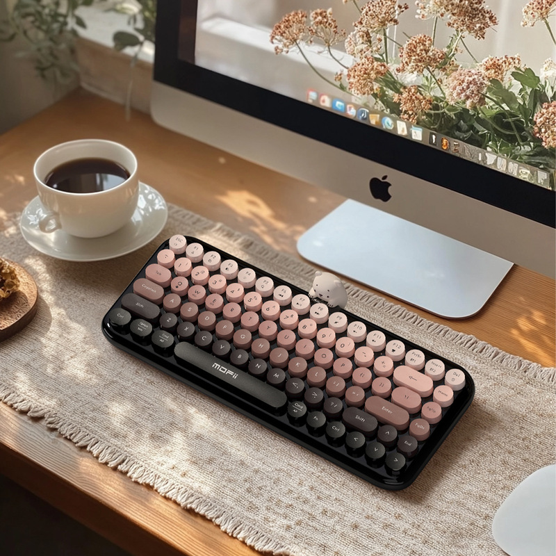 MOFII Skyscraper ANNI Wireless Bluetooth Keyboard Dual-Mode Portable Girls High-Value Phone Tablet