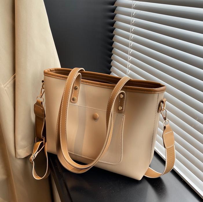 Bolso bandolera transfronterizo de gran capacidad más vendido para mujer 2025 nuevo bolso de alta gama de cercanías bolso de hombro simple image 4