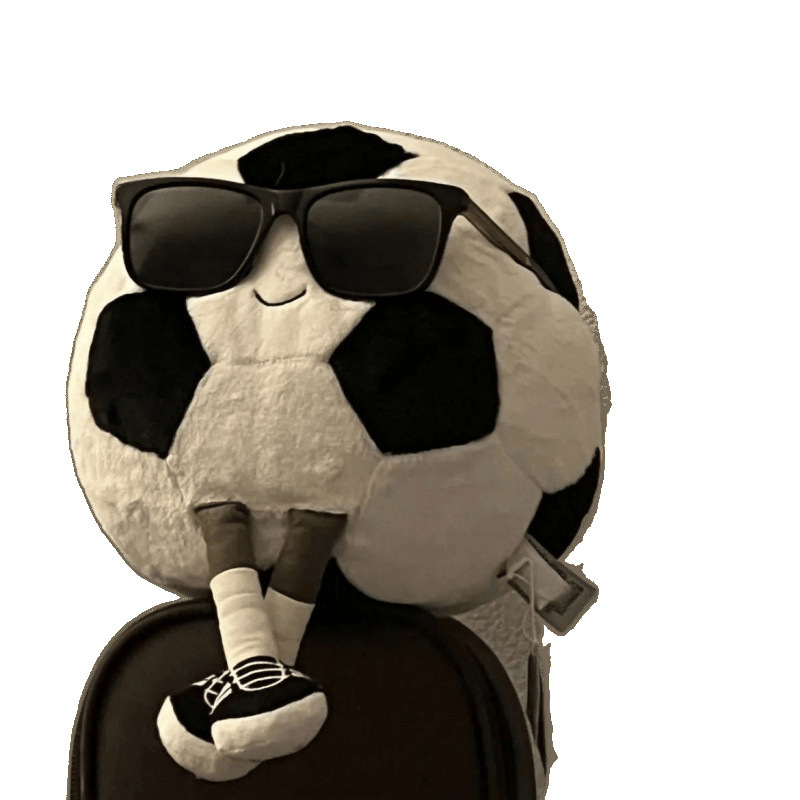 サッカーの人形の趣味がかわいいバスケットボールはぬいぐるみのアイデアをなだめるぬいぐるみのおもちゃ|undefined