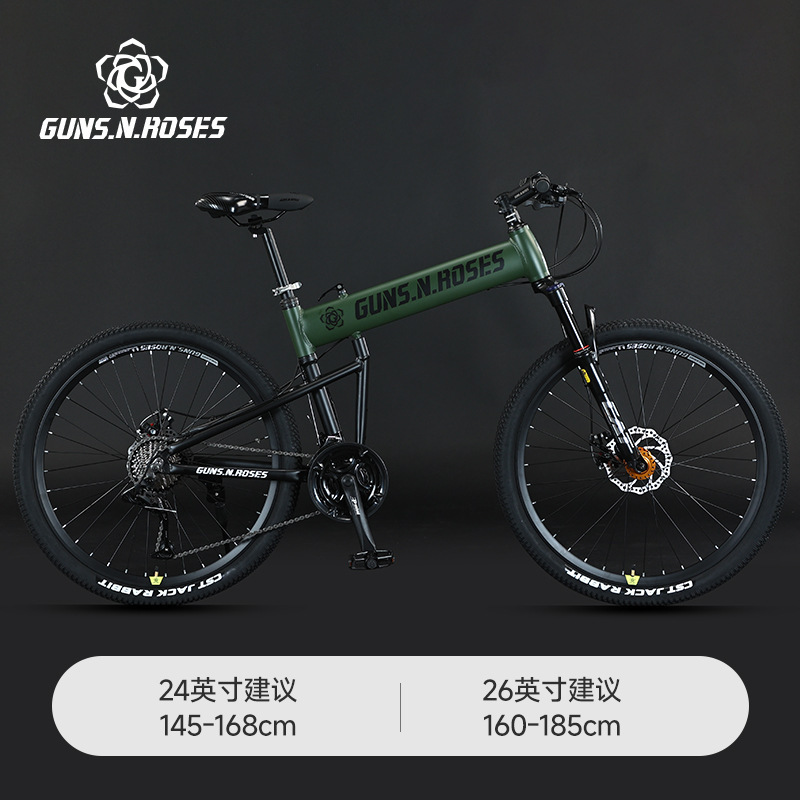 Los fabricantes venden al por mayor bicicletas de doble absorción de impactos de 30 velocidades bike bicicleta de montaña todoterreno masculina de 26 pulgadas de aleación de aluminio plegable bike