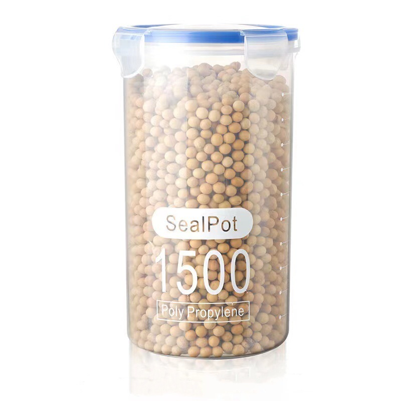 厨房密封罐家用五谷杂粮收纳食品级透明罐盒子零食干货茶叶储物罐|undefined