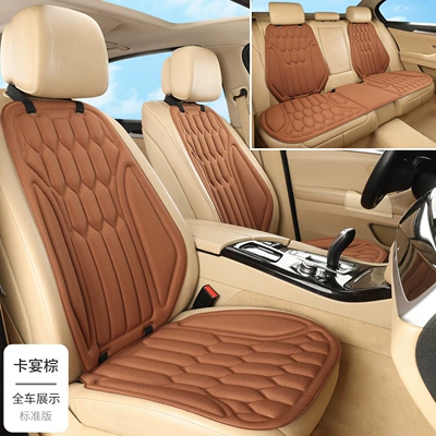 Four Seasons Pad | for all seasons, one-piece - cayenne-brown-full-set-of-seven-pieces-for-the-car-thermoformed-in-one-piece