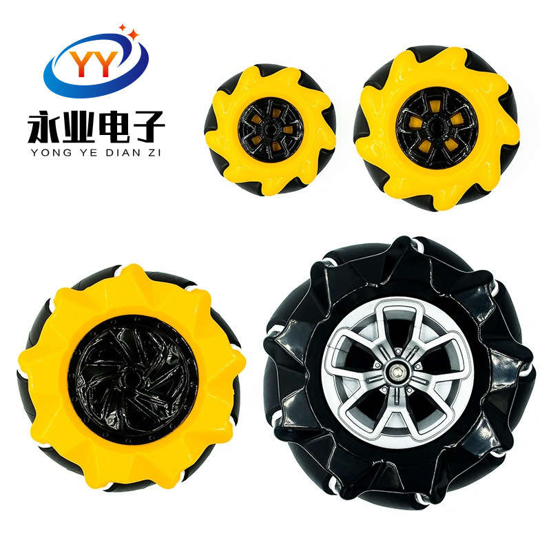 Macham wheel omni-directional wheel 48mm 60mm 80mm 97mm TT motor smart car Mobile Car