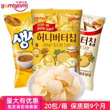 韩国进口海太牌蜂蜜黄油薯片 商超奶酪味土豆片膨化食品休闲60g