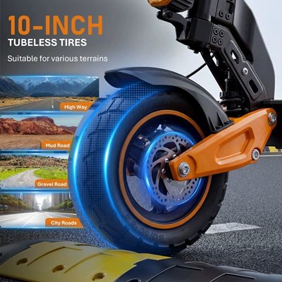 range, high-power foldable – Qatlanan elektrik skuterlər