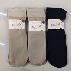 Summer Women's Mid-Calf Open Toe Steel Socks Wholesale Solid Color Skin Tone Straight Tube Open Toe Comfortable Socks without Leg Compression