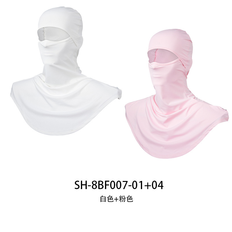 Secado al sol musgo chal cabeza cubierta cara completa transpirable verano trabajo al aire libre pesca pescado motocicleta montar a prueba de sol cubierta de la cabeza