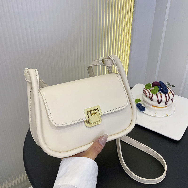 Kit di materiali fai da te per la tua ragazza, borsa da ascella in stile francese, borsa da donna, piccola borsa quadrata versatile_voghion.com