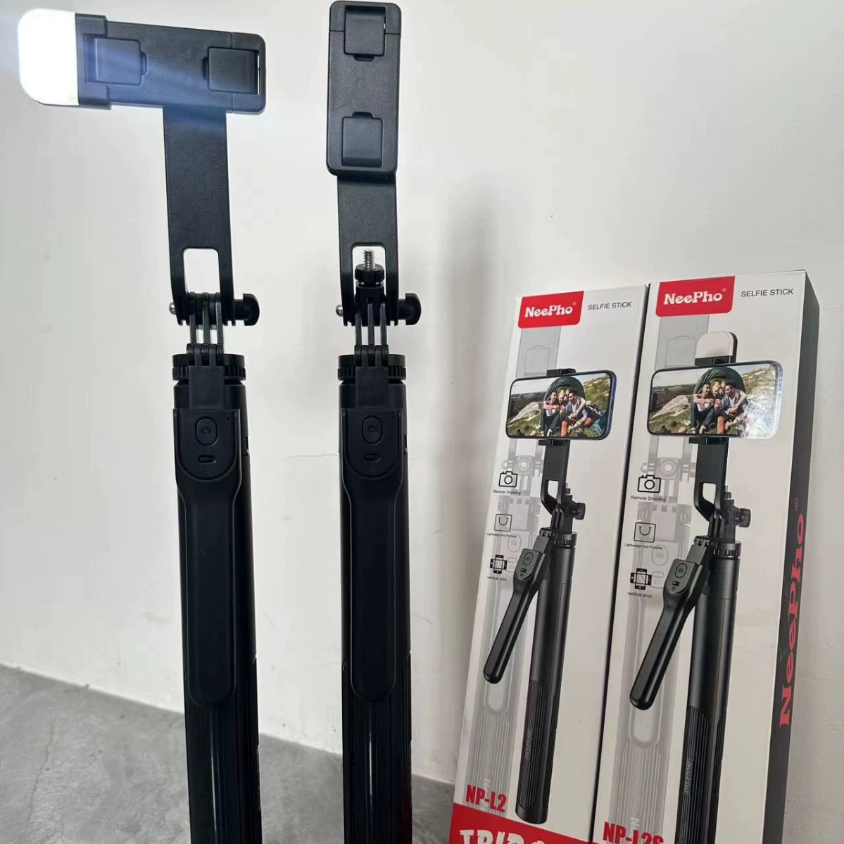 Nipa handheld three-dimensional adjustable fill light, remote control, Bluetooth