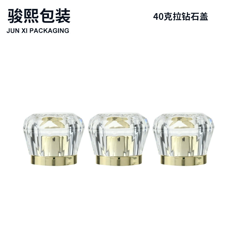 40-каратная алмазная крышка, крышка для шланга с эссенцией, пластиковая крышка для шланга из АБС-пластика, крышка для косметической бутылки на складе