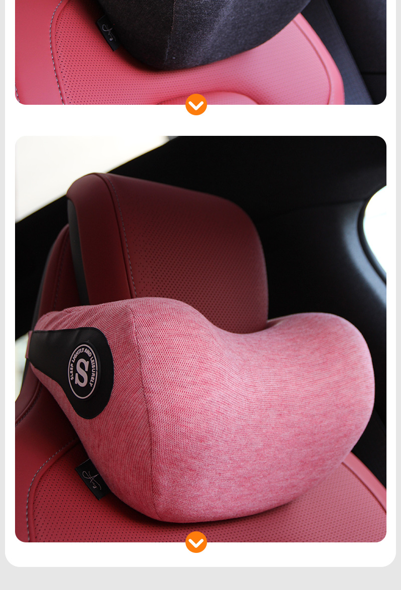 Car Headrest for Driver's Seat Neck Support, Suitable for Tesla, In-Car Headrest Neck Pillow