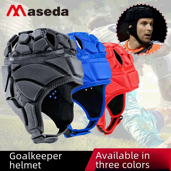 Brand Promotional Helmet Goalkeeper Impact Protection Cap Pitcher Training Baseball Protective Gear Soft Football Goalkeeper Head Protection