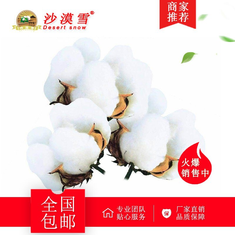 Factory Direct Sales of Xinjiang Long-Staple Cotton in Bulk, Xinjiang Cotton in Bulk Processing, Raw Cotton from the Manufacturer, Direct Sales with Free Shipping, Pure Cotton