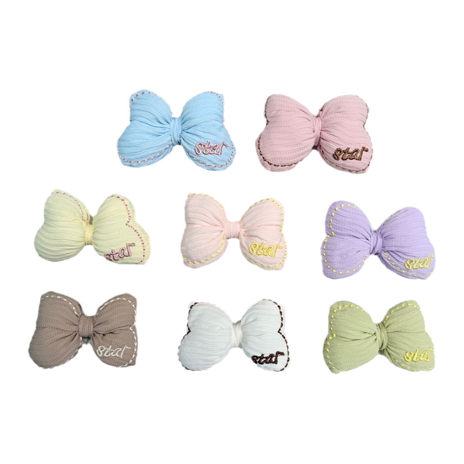 Nuevo lindo color caramelo flor arco ropa para niños accesorios para el cabello accesorios zapatos calcetines bolsos accesorios para el cabello accesorios