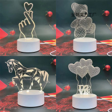 生日礼物女生实用型创意小夜灯同学实用可爱发光夜晚床头台灯