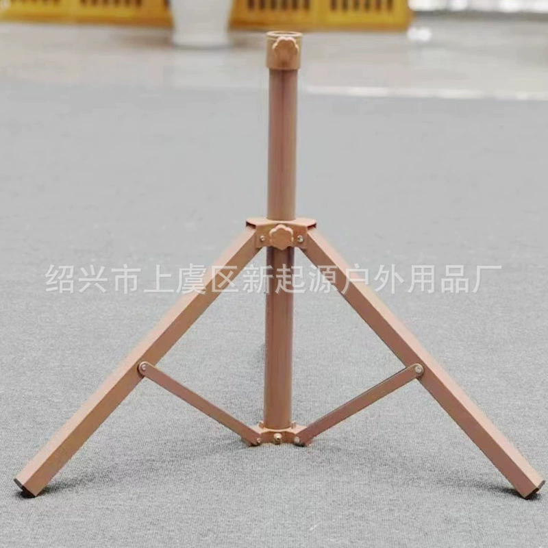 В наличии Горячая открытая кисточка PP соломенная симуляция открытый зонтик сиденье имитация деревянного зерна Открытый Треугольник основание зонта