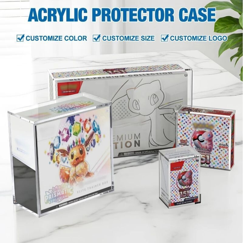 Acrylic Etb Magnetic, Transparent Protective Display Case