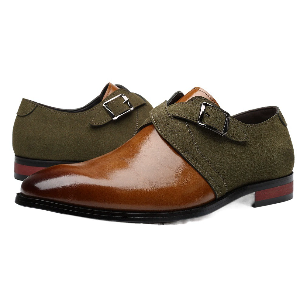 Новинка 2025 года, креативная модная обувь с цветными блоками, мужская повседневная модная мужская обувь большого размера, внешняя торговля AliExpress