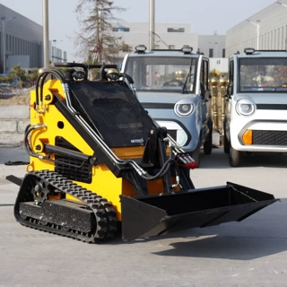 工厂定制多功能履带轮式装载机 出口海外微小型 steer loader