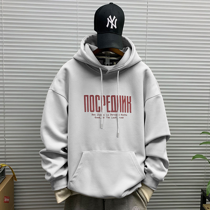 Light gray hooded thin-1621 [high quality] GL