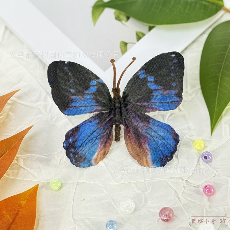 仿真花仿真蝴蝶 3D打印立体蝴蝶DIY高跟鞋鞋花饰品装饰配件氛围感|undefined