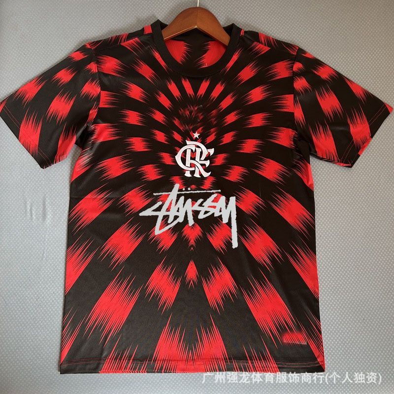 Stussy斯图西球衣弗拉门戈国米意大利纪念版葡萄牙日本短袖足球服|undefined