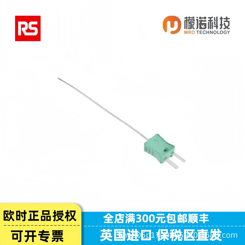 European Rs Pro K-Type Thermocouple, 824-0622, Green Plug, Micro Plug End Connection European Rs Pro K-Type Thermocouple, 824-0622, Green Plug, Micro Plug End Connection