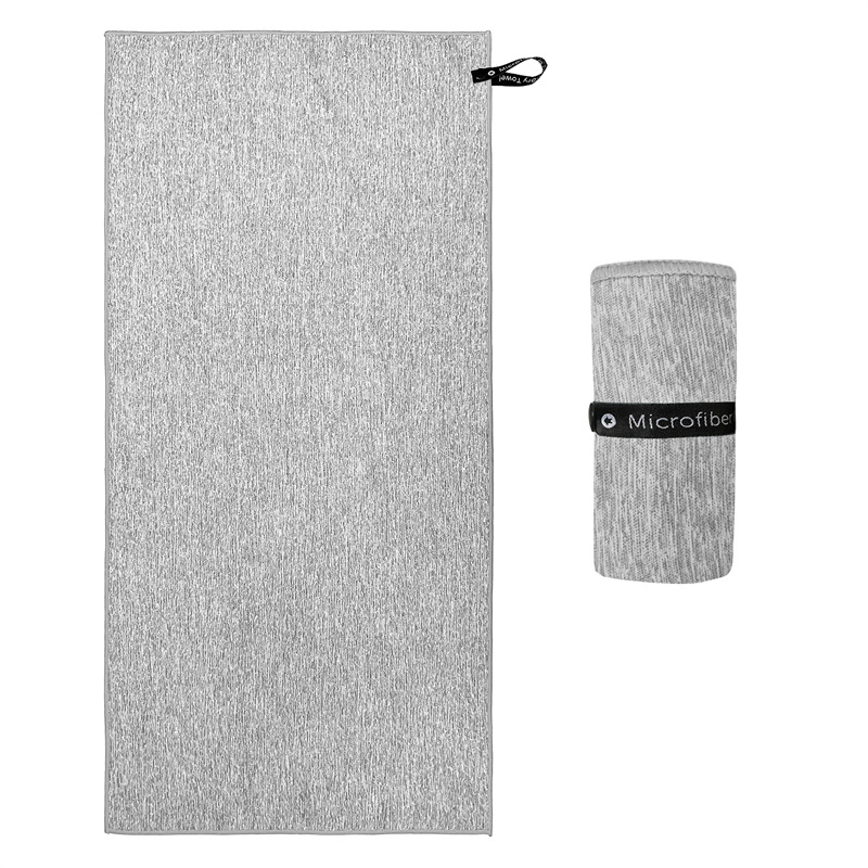 Dubbelzijdige fitnesshanddoek, sneldrogende microvezel sporthanddoek voor het afvegen van zweet buitenshuis._voghion.com