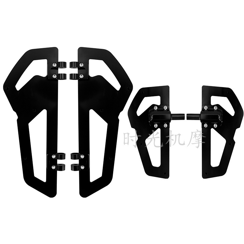 Suitable for Harley Soft-tail Fat Boy Heirator Big Glider Street Road King CVO Road Front and Rear Pedals Large Pedals
