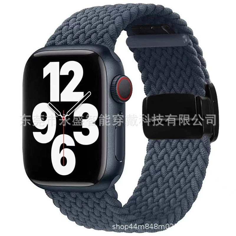 Подходит к браслету на руку Apple Nylon braided watch strap магнитная складная пряжка iwatch23456789 представитель пояс