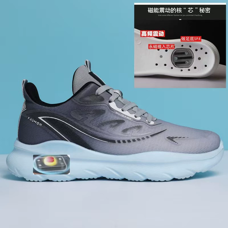 Прямая трансляция взрывных ядерных магнитных вибрационных ботинок для здоровья мужчин и женщин