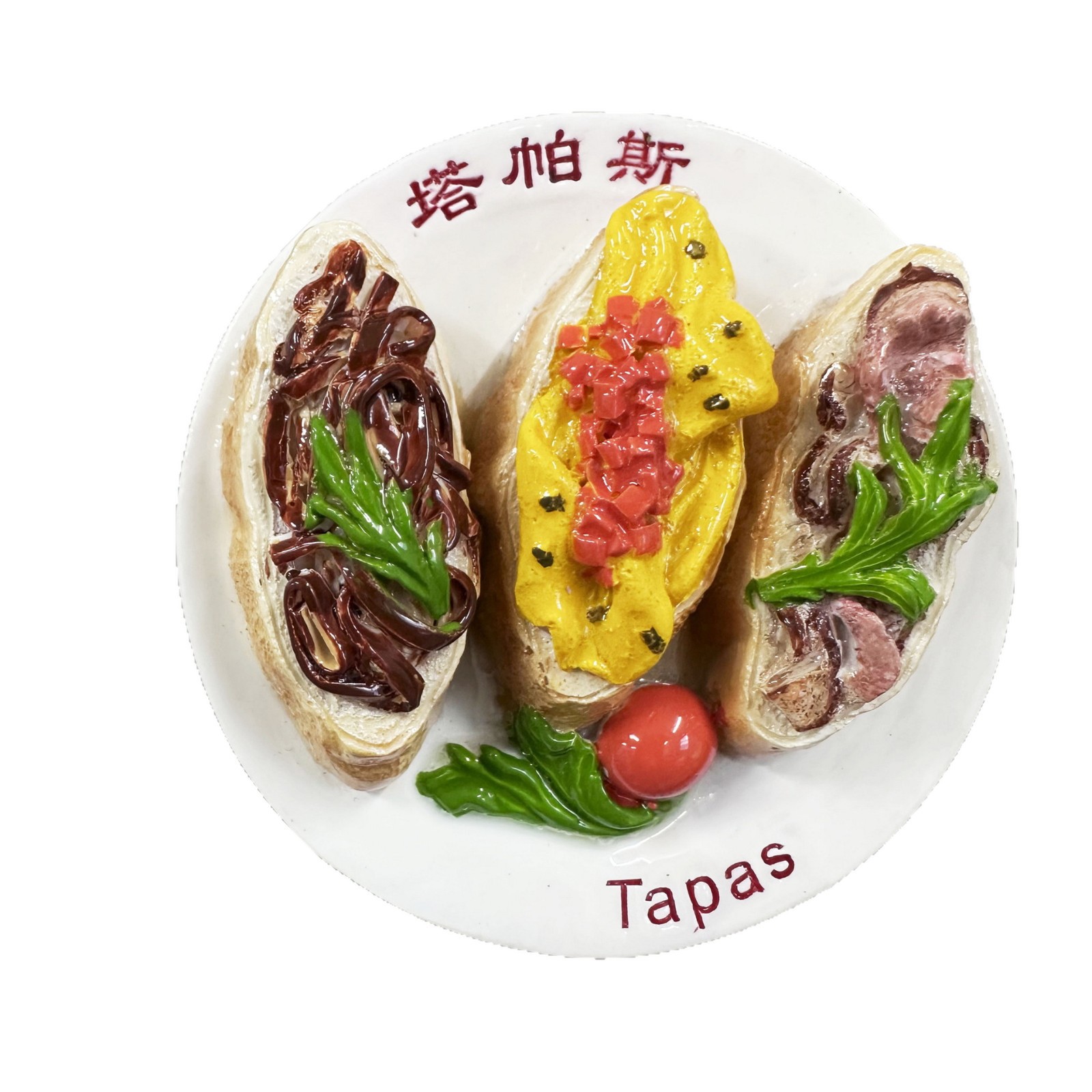 (Cross-border trading), genuine fridge magnet, creative food play, souvenir, “Frozen”, Spain, delicacies 5