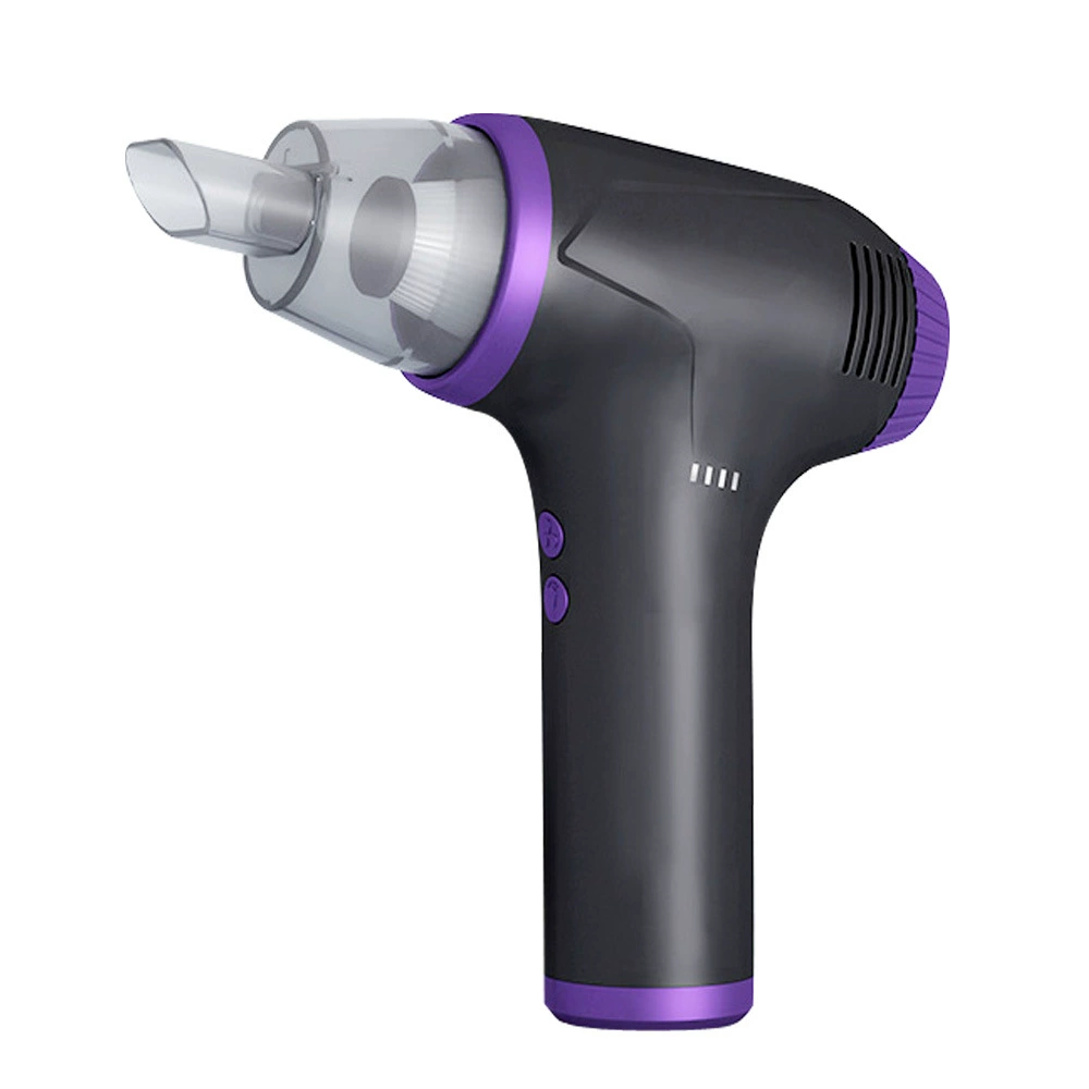 Новый пылесос с беспроводной зарядкой, мощный мини-портативный многофункциональный интегрированный пылесос большой емкости для продувки и всасывания