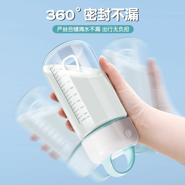 Automatic electric glass mixing stick scaled
