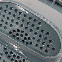 廠家批發手提洗腳盆 底部按摩足浴盆 可印logo地推塑料泡腳桶