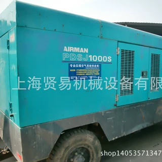 埃尔曼二级压缩PDSJ1000空压机租赁服务火电厂气力除灰燃气吹灰用