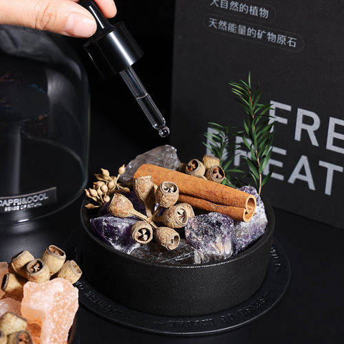Fireless Aromatherapy Essential Oil, Expansion Stone Gift Set, Dried Flower Ambient Decor, Unique and Sophisticated Long-lasting Fragrance, Fresh