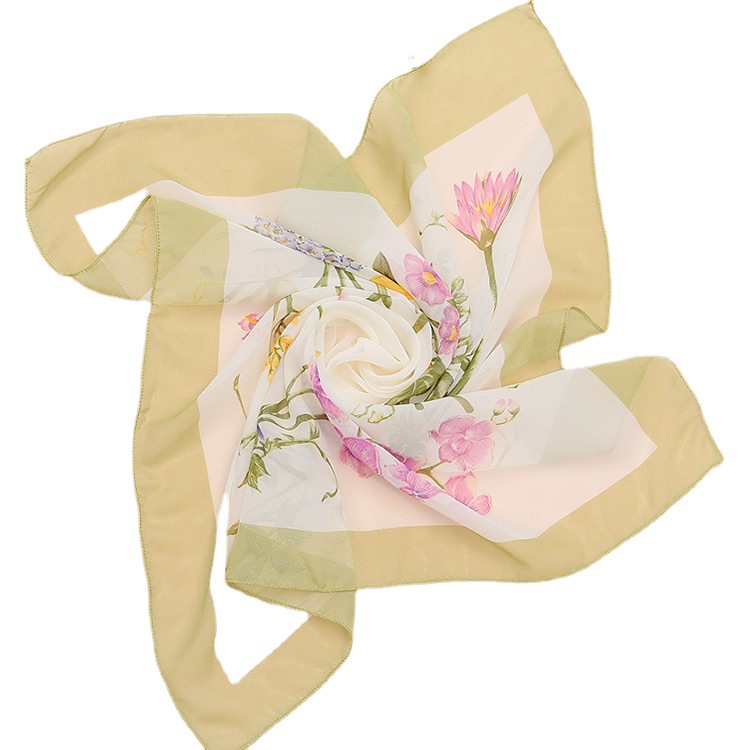 Lenço quadrado feminino de chiffon, grande e fino, em seda, com proteção solar, ideal para primavera, verão e outono, perfeito como toalha de praia._voghion.com