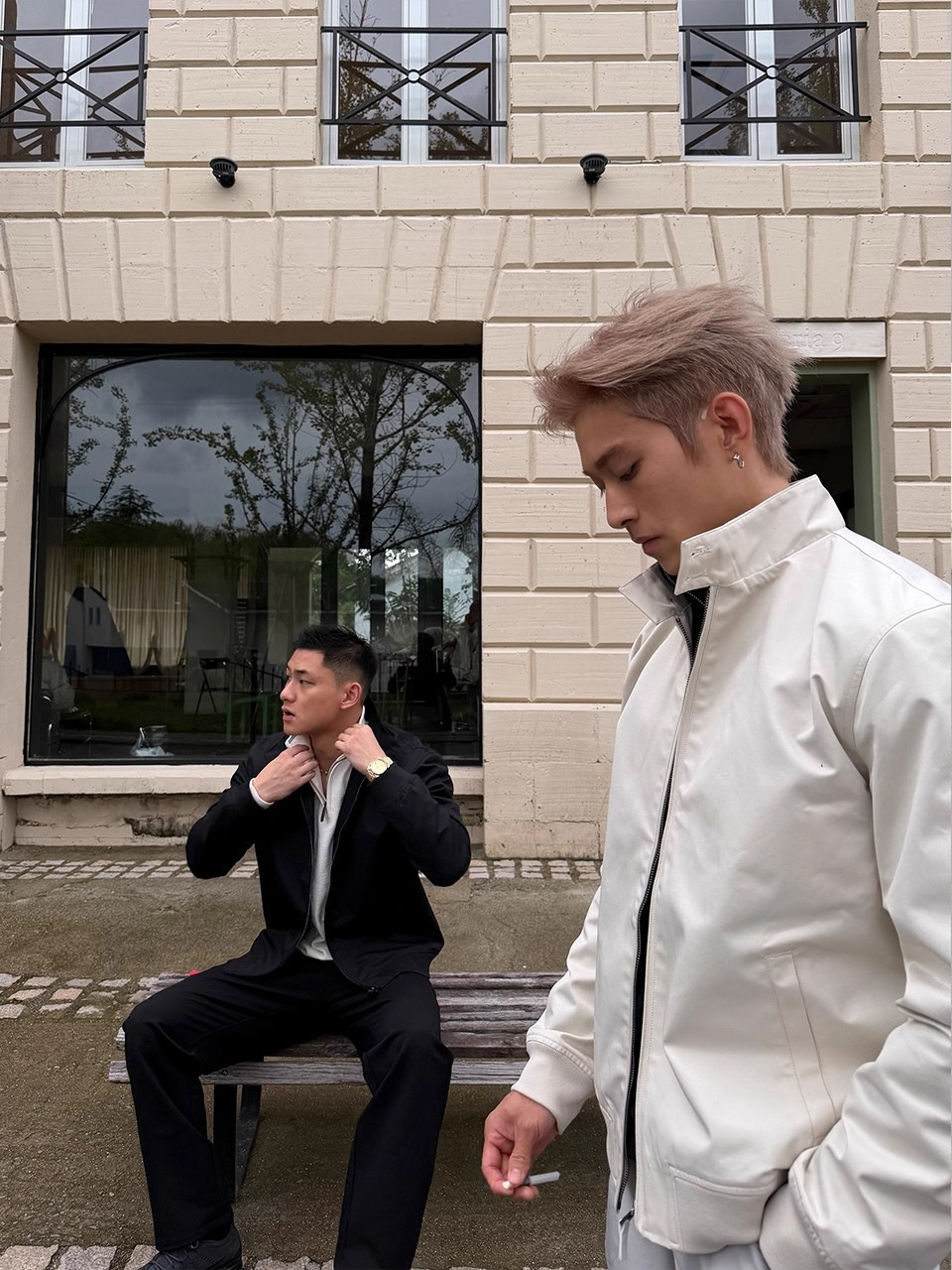 Jacket, long-sleeve, American style, high-quality style