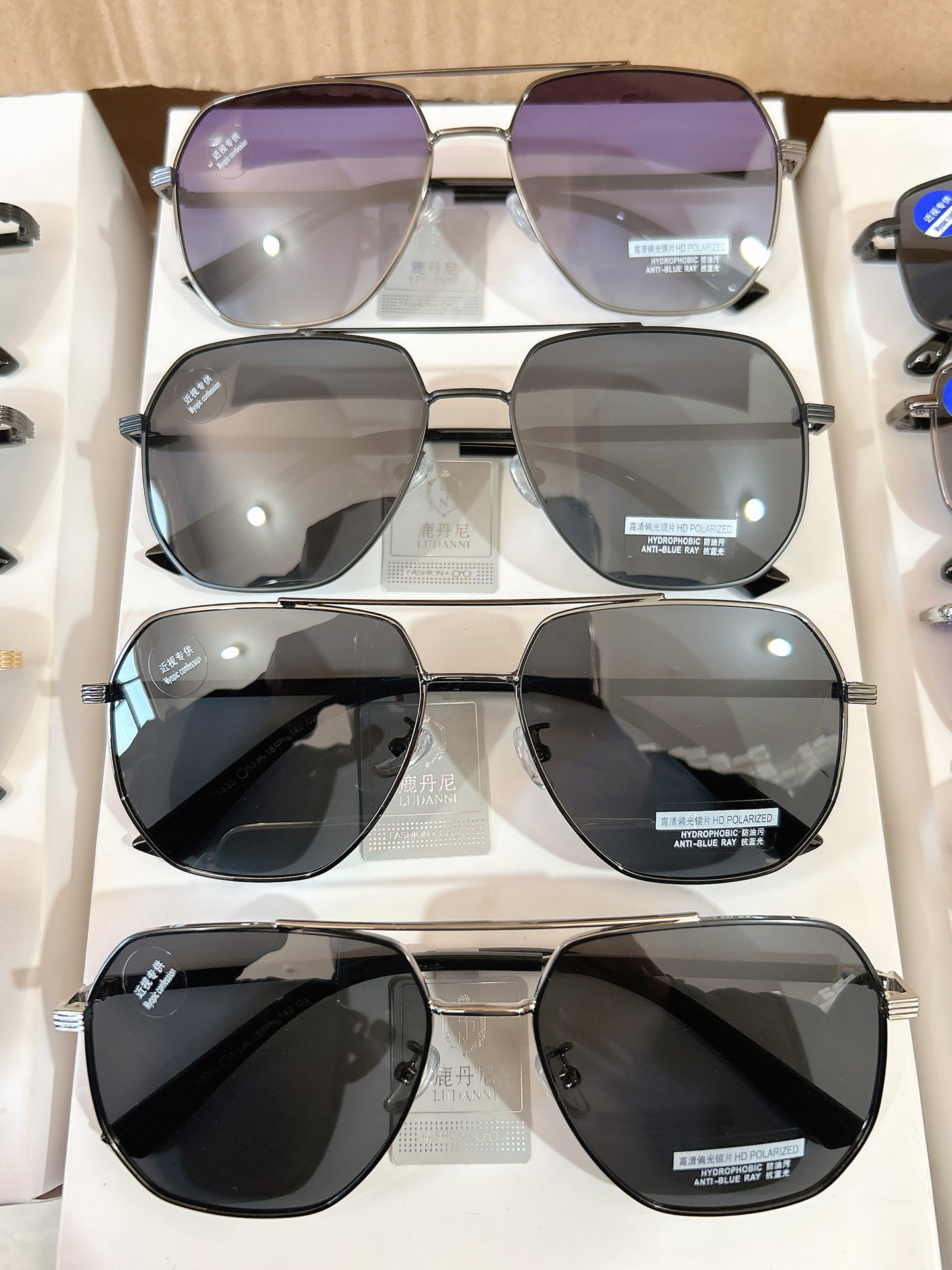 Polarisierte Herrensonnenbrillen mit Myopielinsen, Fahrsonnenbrillen, Outdoor-Angelbrille, neue Sonnenbrillen zum Großhandelspreis mit anpassbaren Optionen